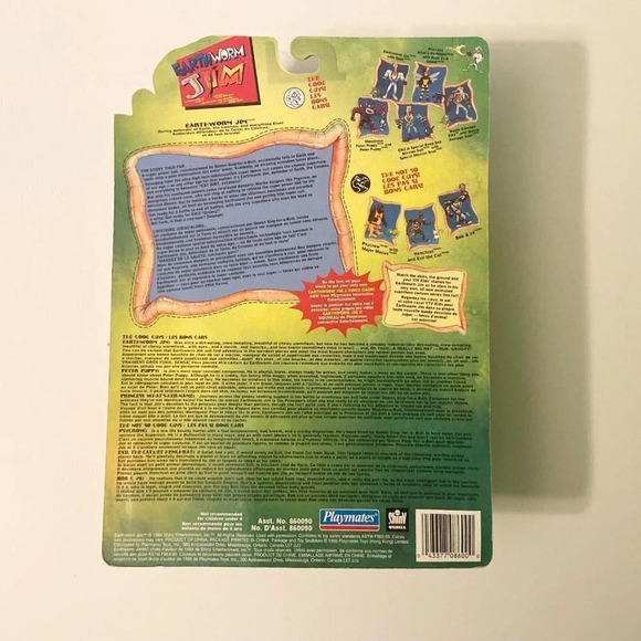 Vintage 1994 Earthworm Jim Princess Whats Her Name Action Figure Playmates - Picture 12 of 16
